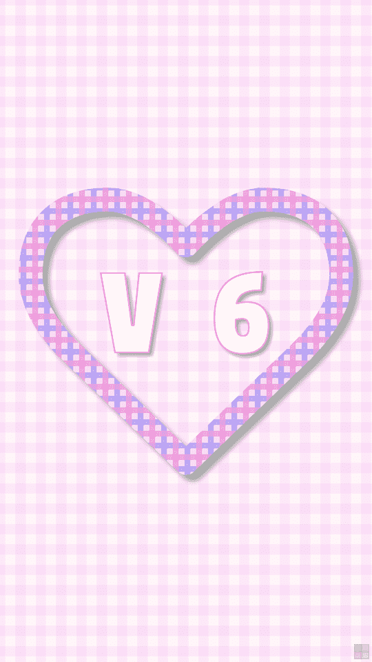 V6 のオリジナル壁紙画像作成 なまえの森